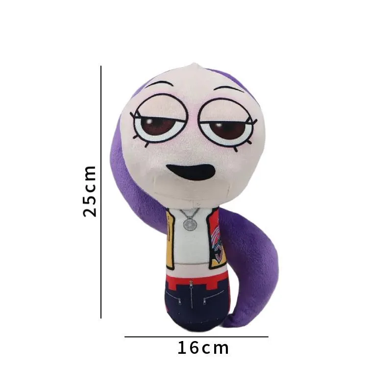 새로운 애니메이션 K-pop 데몬 헌터 팀 봉제 인형 장난감 25CM 만화 귀여운 데몬 헌터즈 리듬 박스 봉제 인형 장난감 어린이 선물용