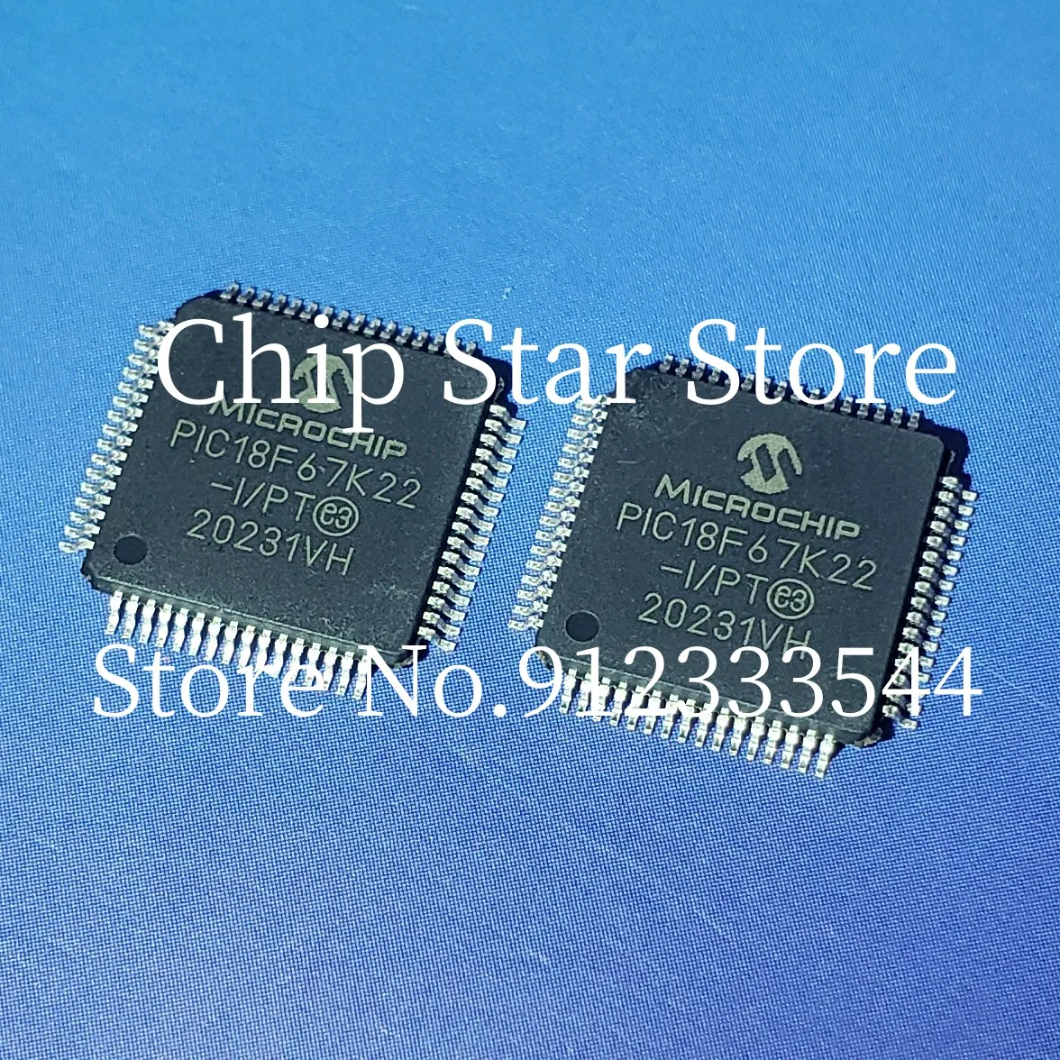 2-50pcs  PIC18F67K22-I/PT PIC18F67K22 TQFP64 8Bit Microcontrollers MCU 100%New And Original