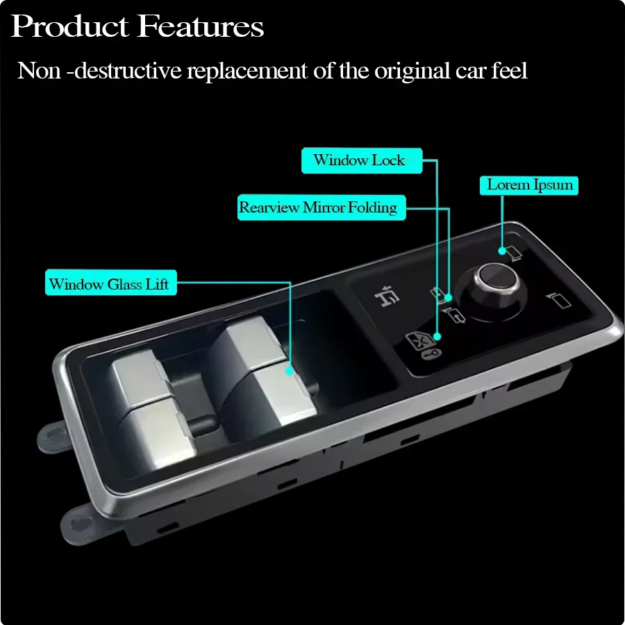 For Range Rover Vogue 2013-2017 L405 2014-2017 Sport L494 Power Window Switches, Elevator Control Buttons Auto Parts