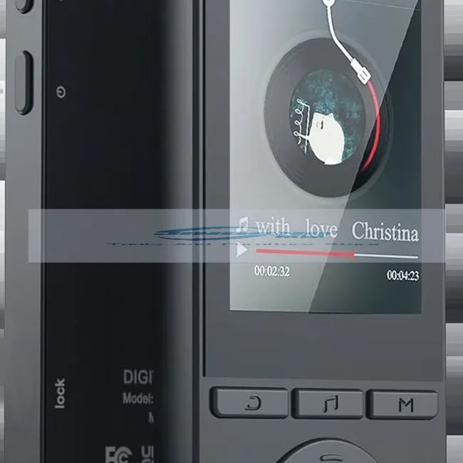 MP3 شاشة محمولة رفيعة وخفيفة الوزن مشغل موسيقى MP3 فيديو MP3 #5