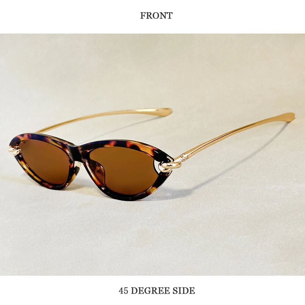 Mode Oval Sonnenbrille Frauen 2026 Luxus Vintage Neue Cat Eye Sonnenbrille Gläser Luxe Lunette Soleil Femme Lentes De Sol Mujer – Detail 33