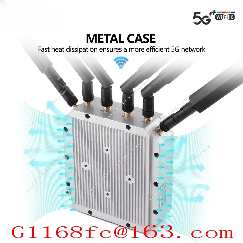 Suitable for Sdx75 5G Modem KuWFi Gigabit Dual Band 3000Mbps NSA/SA 360 Wifi Router VPN with 2 SIM Card Slots