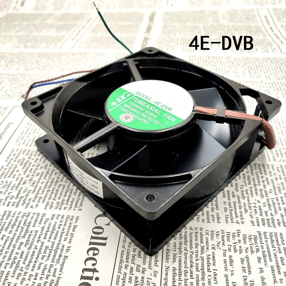 

Высокотемпературный вентилятор 4E-DVB 120*120*38 мм 115/230 В переменного тока 22/21 Вт Радиатор охлаждения корпуса