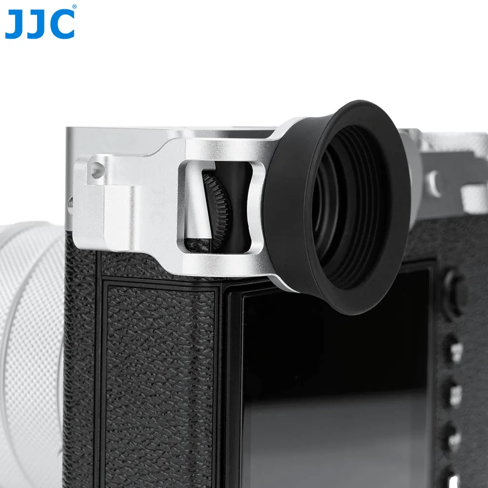 JJC Weiches Silikon-Augenmuschel-Okular für Fujifilm GFX100RF Augenmuschel-Sucherschutz, staubdicht, verlängerter Augenschutz – Detail 24