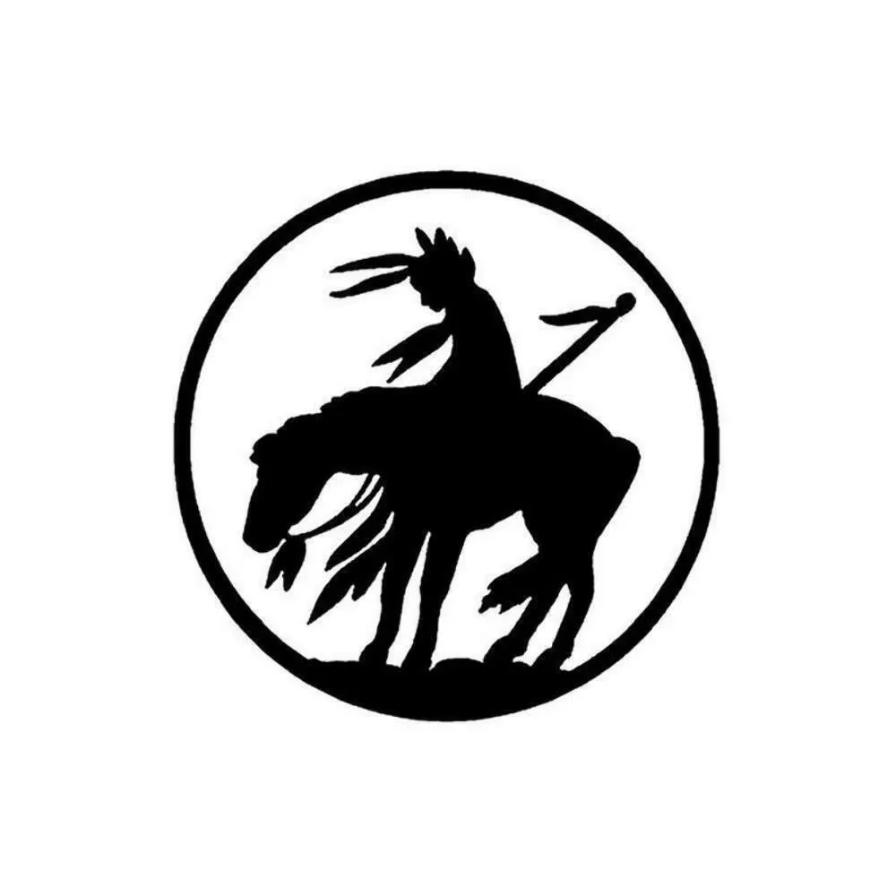 

Horse riding enthusiast Ancient Qixia Design Windows Bumper Motorcycle Accessories Home Decor Vinyl Car Stickers