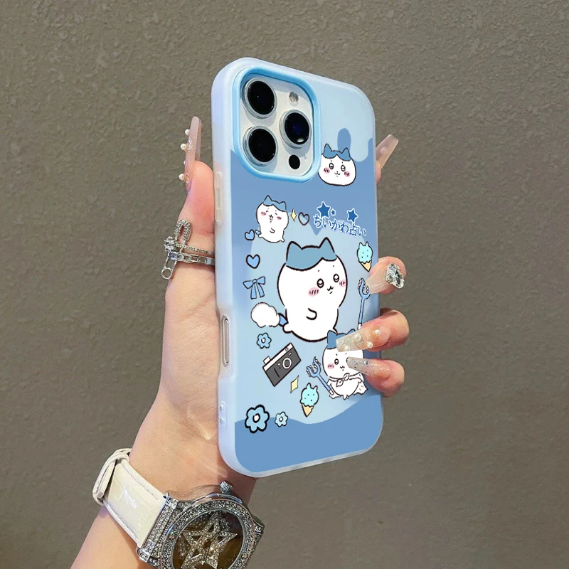 أنيمي لطيف C-Chiikawas جراب هاتف ل ممن لهم رينو 14F 14 13F 11 12 13 برو 11F 12F 5 6 7 8 A3 A98 F31 برو غطاء لون الحلوى #6