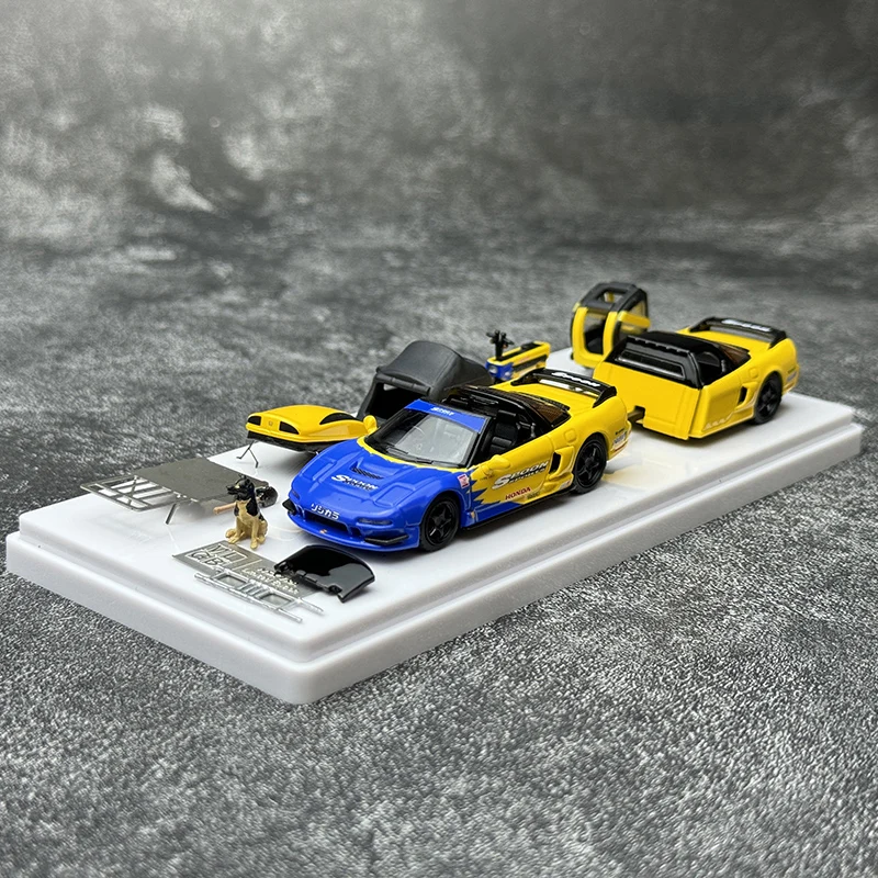 Nsx Spot revestido Alloy Car Model, 1:64