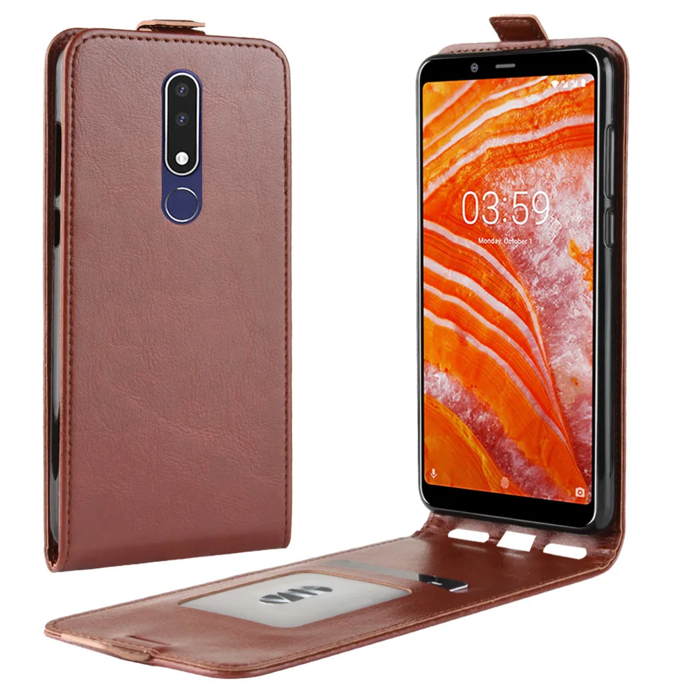 

Phone Case For Nokia 3.1 Plus Flip PU Leather Back Cover Case For Nokia 3.1plus Nokia3.1 Plus Wallet Smartphone Coque Funda Case