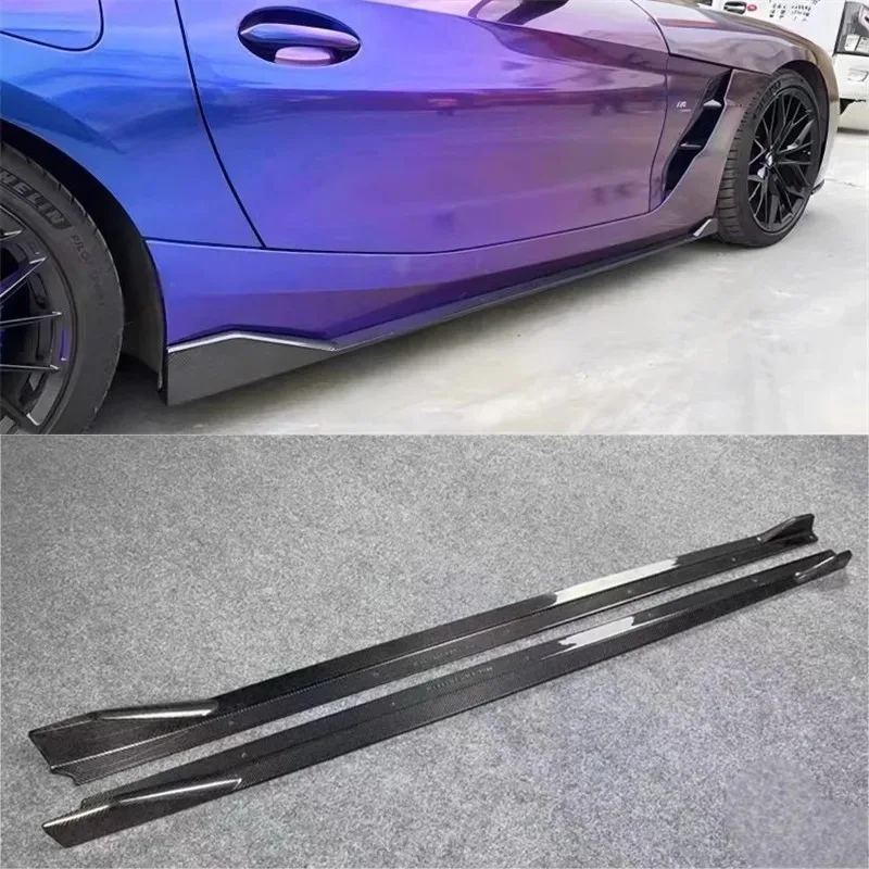 

For BMW Z4 G29 2019 2020 2021 2022 ReaI Carbon Fiber Side Skirts Spoiler Kit