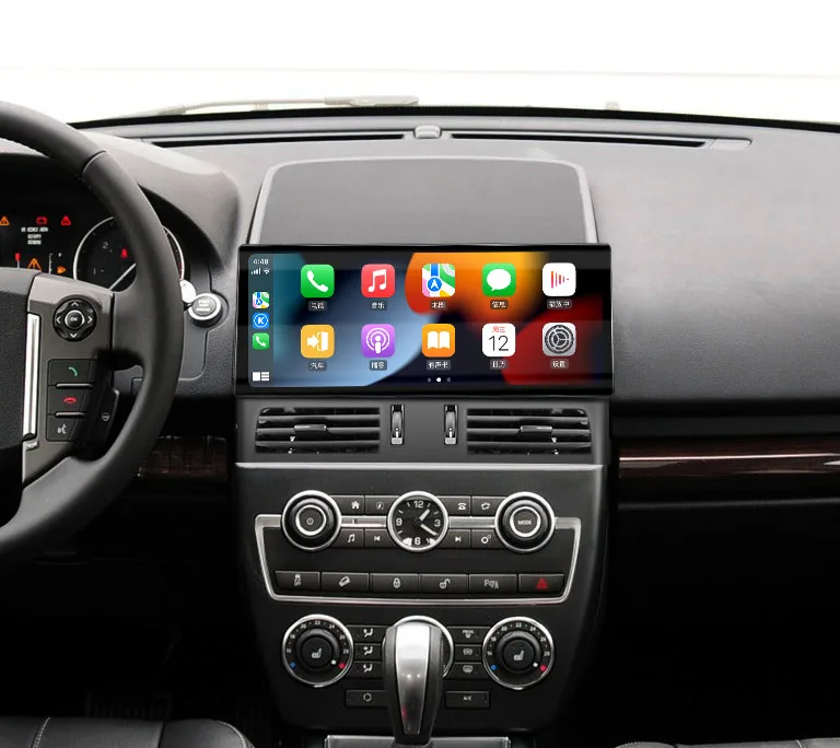لاند روفر LR 2 فريلاندر 2 ترقية الشاشة 12.3 "Carplay AUTO 3D 360 سيارة الداخلية المعدلة
