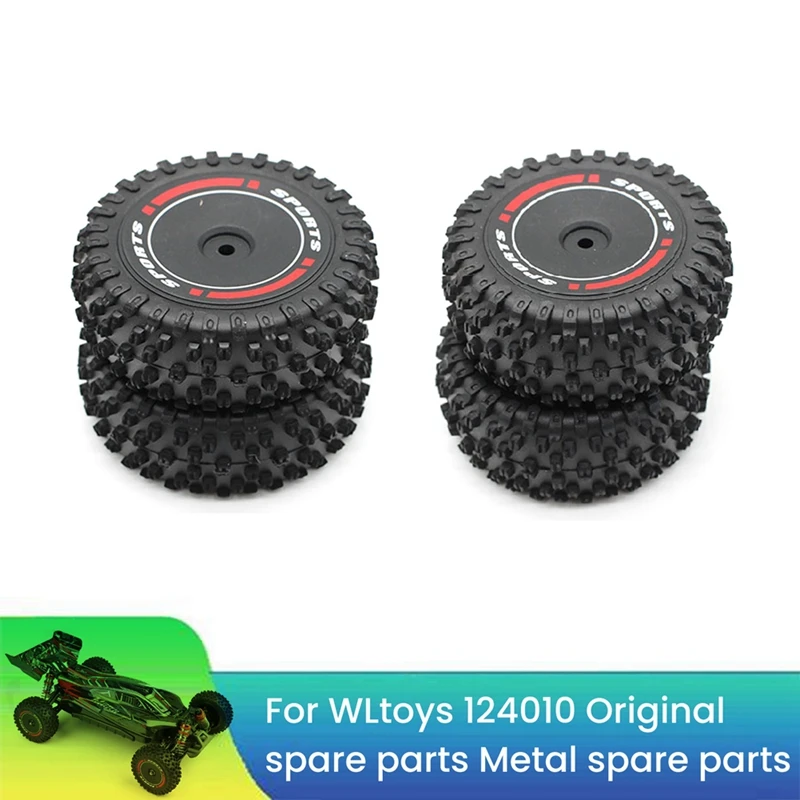 RC Car Spare Parts Tire Hub Accessories For Wltoys 1/12 124010 DIY RC Car Upgrade Parts