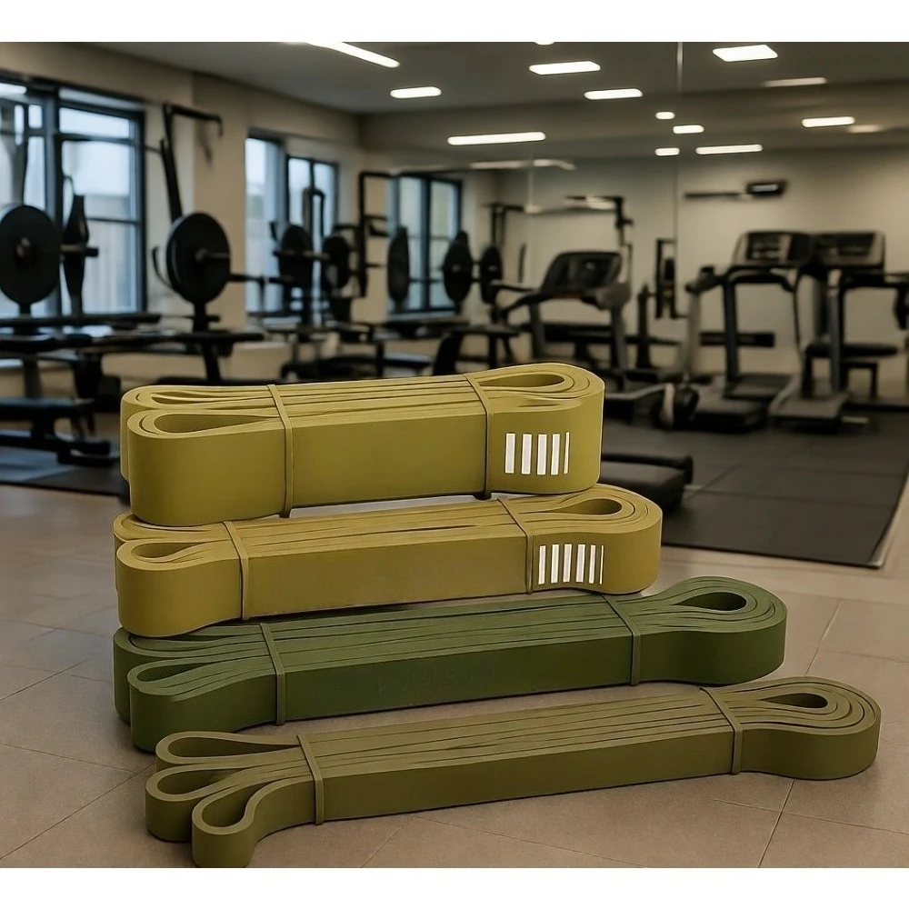 

Набор из 5 эластичных лент для тренировок на растяжку и силовых упражнений, для домашнего спортзала, для мужчин и женщин