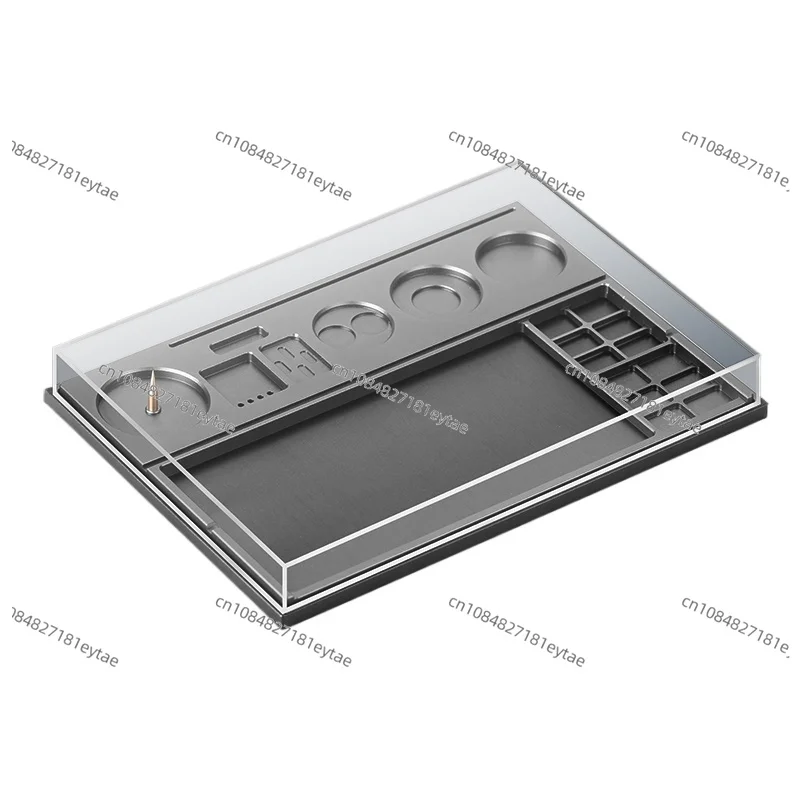 

Watch repair tools, metal parts boxes, multi-grid classifiers, auxiliary tools, shock bracket parts, screw storage disks