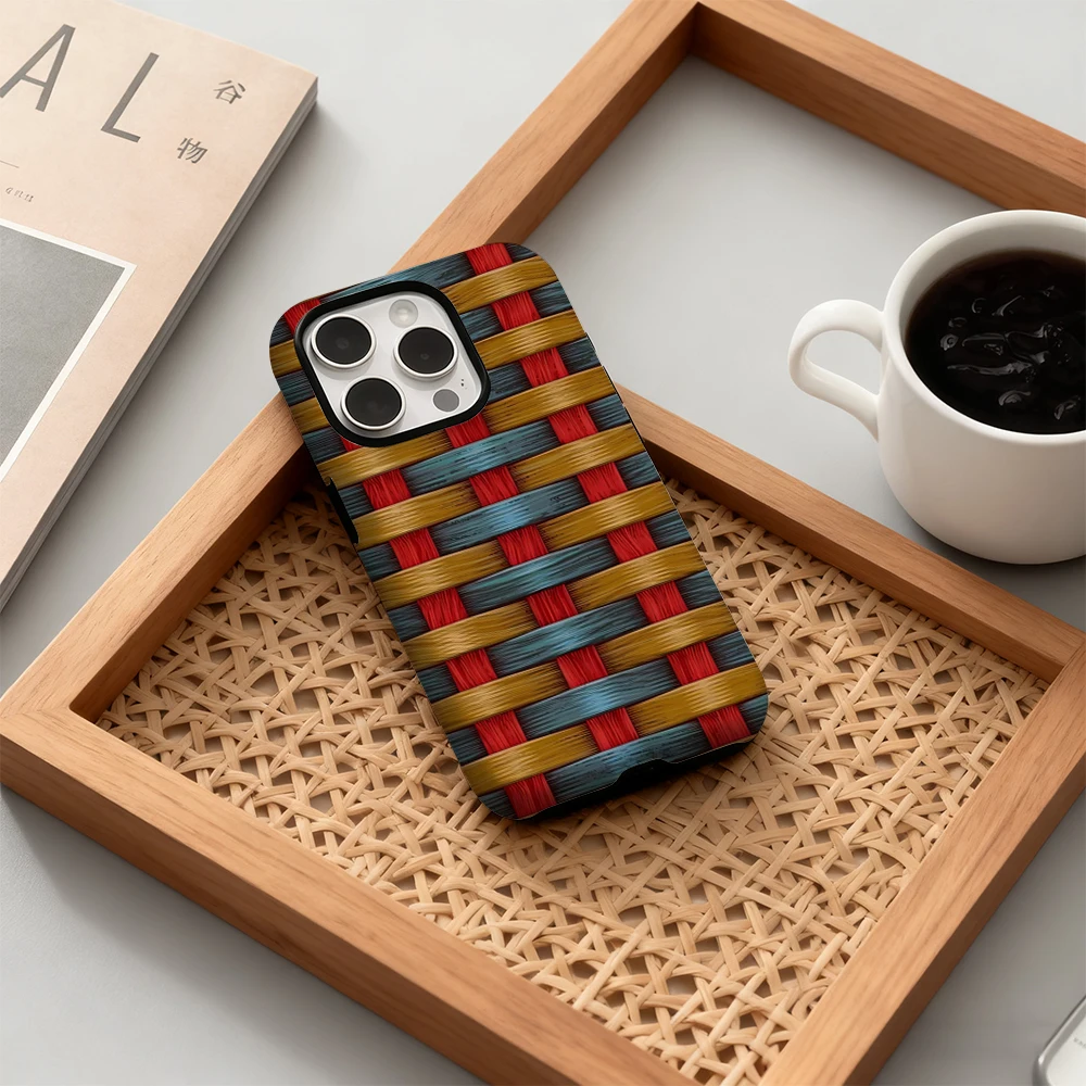 حافظة لهاتف آيفون 17 16 15 14 13 12 11 X XS XR XSMAX 7 8 Air Pro Max Plus غطاء خلفي فاخر بطبقة مزدوجة #1