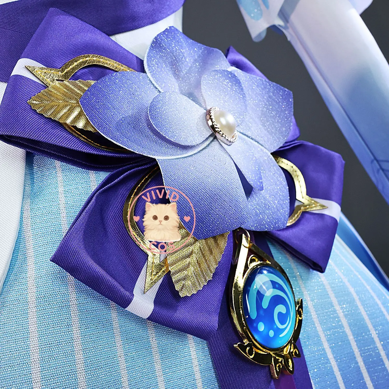 لعبة أنيمي جينشين إمباكت نيلو كوسبلاي زهرة الجنة المفقودة فستان زي للنساء لعبة لعب الأدوار كوميك كون حفلة أنيقة