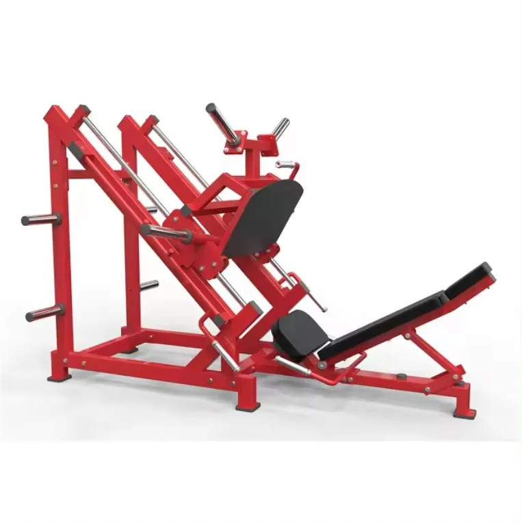 Commercial Gym Steel Fitness Equipment 45 Degree Leg Press Plate Loaded Machine for Health and Life