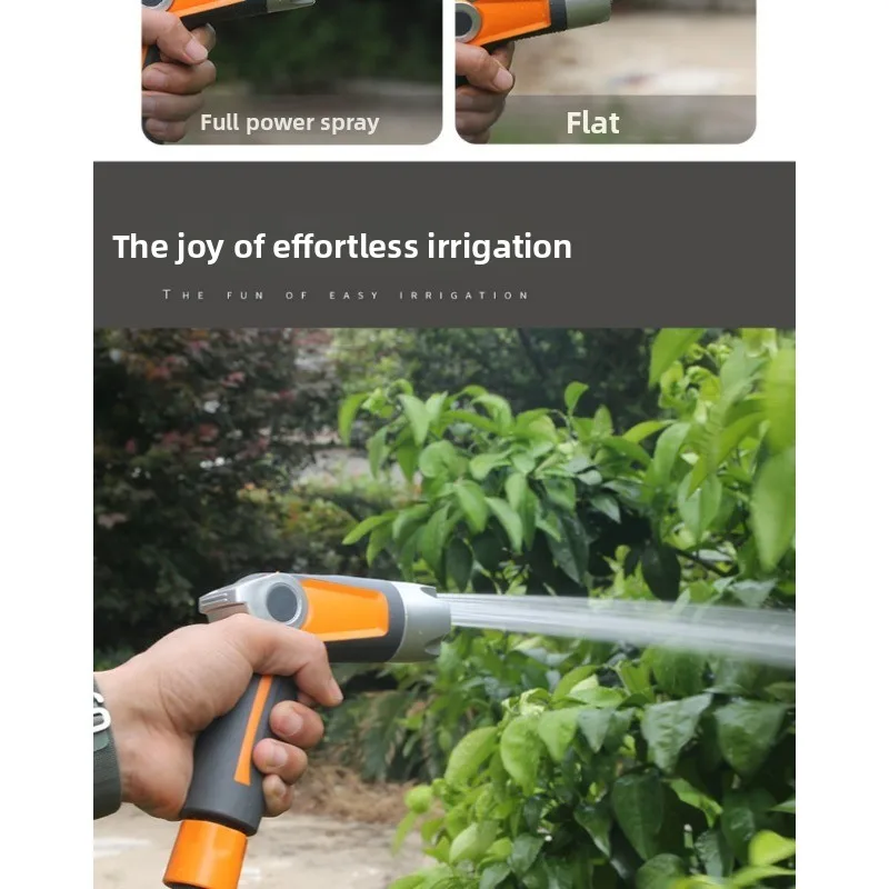 خرطوم بندقية رذاذ الماء قابل للتعديل غسيل السيارات بندقية حديقة رذاذ المحمولة ارتفاع ضغط بندقية فوهة الرش حديقة المياه النفاثة #1