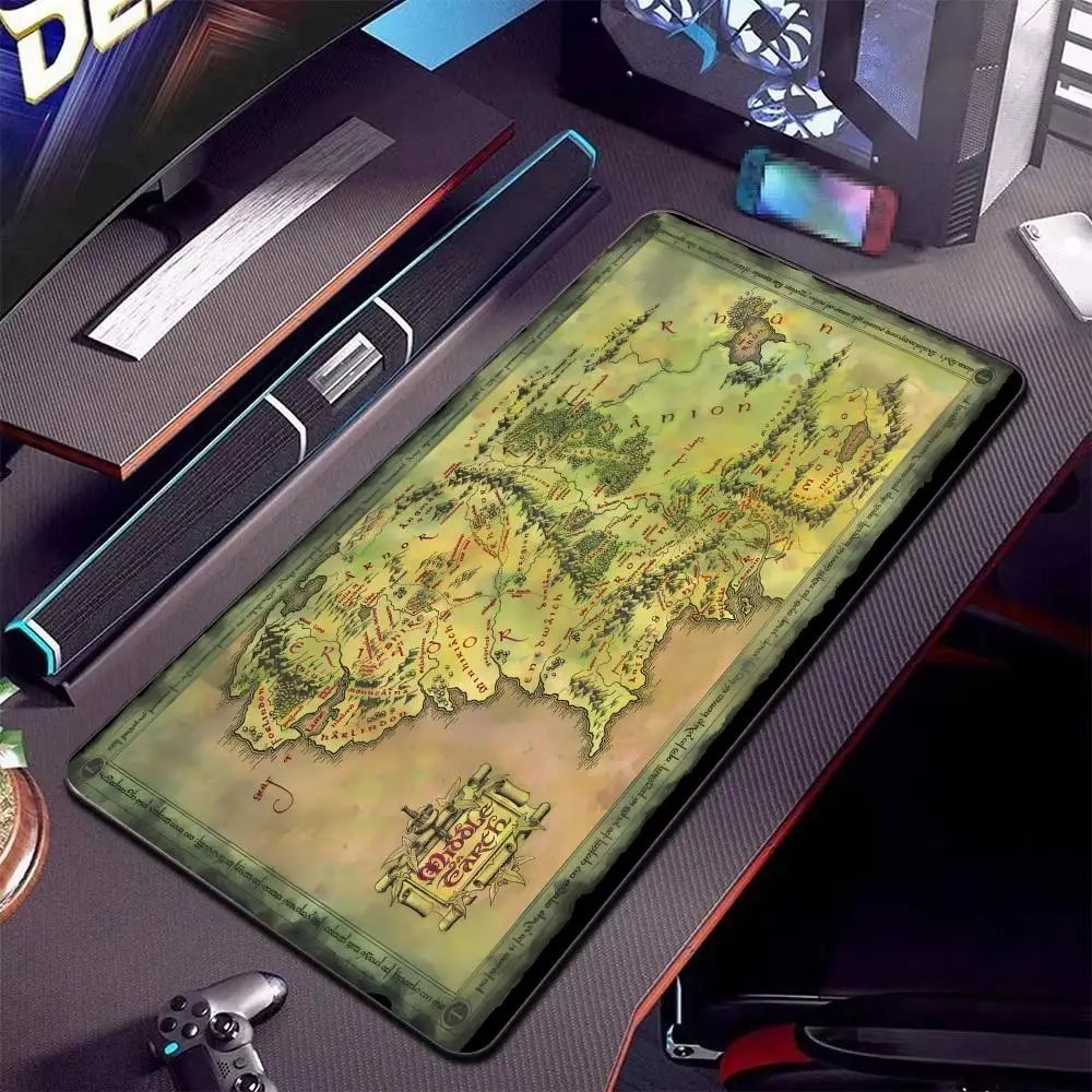 

Fantasy Mouse Pad Anime Large Size Rubber Base Anti-slip PC Desk Accessories Mousepad for Office & Gamer Keyboard Mats Decor Mat