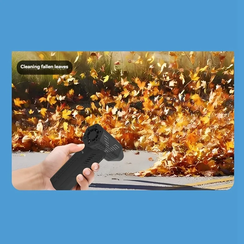 Portable Turbo Jet Fan 80000 RPM Mini Jet Blower Jet Fan Handheld Air Duster Vacuum Cleaner For Car Home Outdoor Use