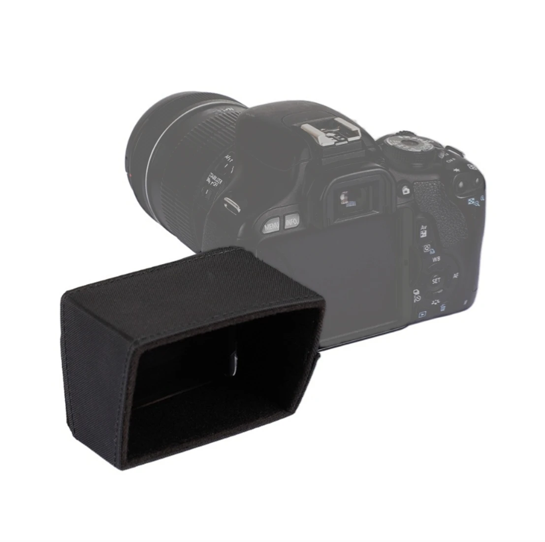 3inch Little Size Fold Screen Camera Monitor LCD Sun Hood Video Display Visor Cage Protective Cover Light Shield Block Sunshade