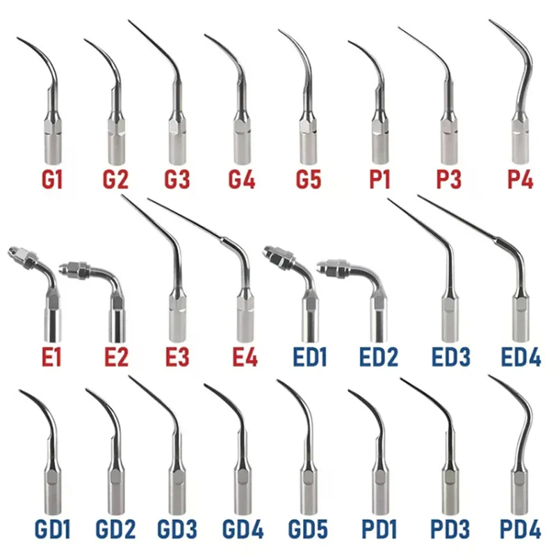 Dental Ultrasonic Perio Scaler Tips Dentist Instruments Dentist Tools Teeth Cleaning Root Canal Endodontics Dentistry Medical