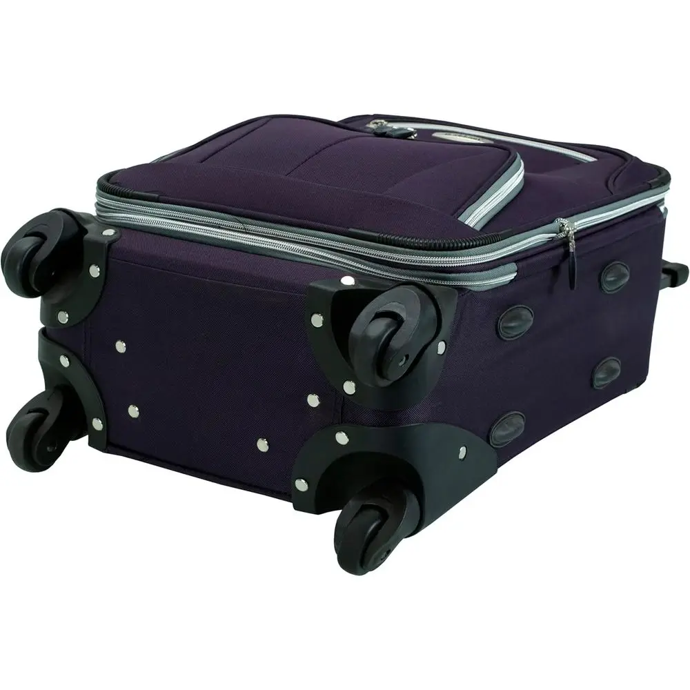 퍼플 20 로클랜드 파사디나 소프트쉘 스피너 기내용 캐리어