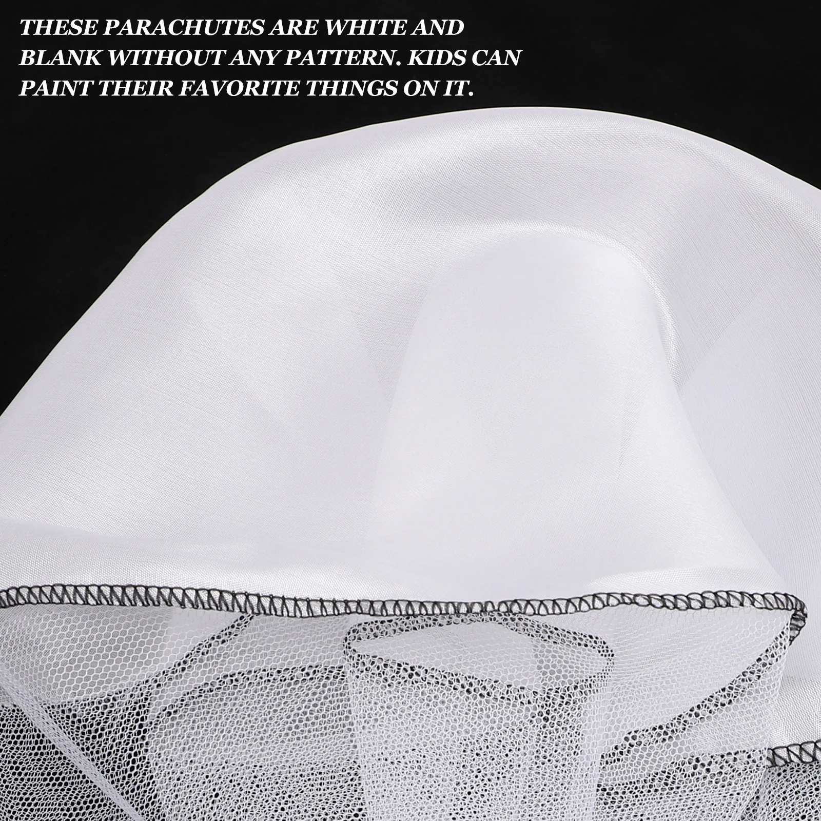 

8Pcs Kids Blank DIY Parachute Flying Soldiers Mini Parachute Outdoor Plaything for Children Skill Creativity Flying Toys