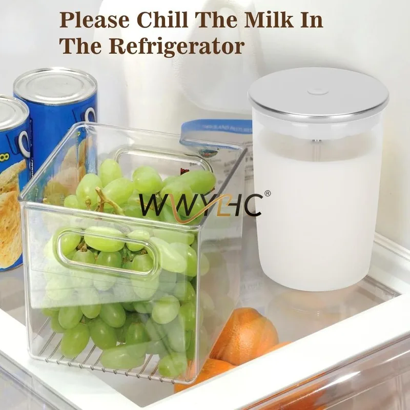 Suitable for Transparent Glass Milk Cup, Coffee Machine Models: Z8, Z6, J6