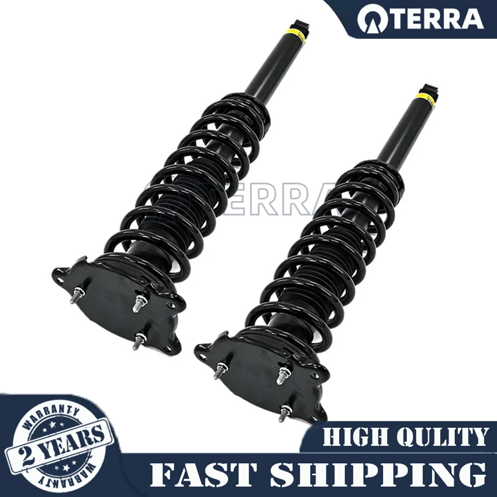 2X Rear Right & Left Suspension Shock Absorber Coil Spring Struts For Tesla Model S 2011-2016 1015620-05-A 1015620-05-B