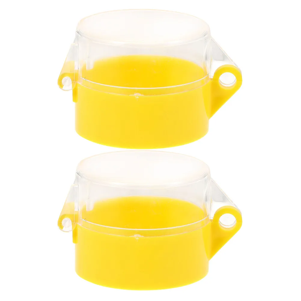 2Pcs Emergency Stop Button Cover Transparent Visual Design Clear Visibility of Switch Buttons for Efficient Monitoring and