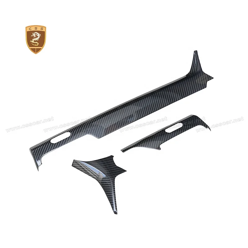 Роскошные комплекты отделки центральной панели приборной панели из сухого углеродного волокна для Lamborghin URUS Роскошные комплекты отделки центральной панели приборной панели из сухого углеродного волокна для Lamborghin URUS