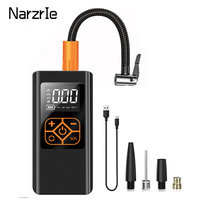 150PSI 4000mAh Digital Car Air Compressor Portable Electric Tire Inflator Pump Wireless/Wired for Motorcycle Bike Car Tyre Balls