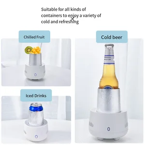 Mini Portable Electric Refrigerator, Refrigerator, USB, Cup Refrigerando, Food, Beer, Wine, Drink, Car, House, Fruit, Refrigerator 10 Main Sales Kitchen Refrigerator - №4