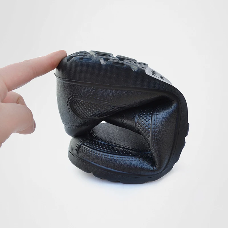 Zapatos de trabajo de cocina para Catering para hombres, botas impermeables resistentes al desgaste, zapatos de Chef antideslizantes a prueba de