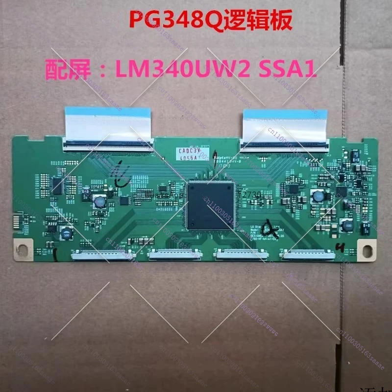 

PG348Q driver board 4H.32V01.A00 boost board button logic board screen LM340UW2.SSA1