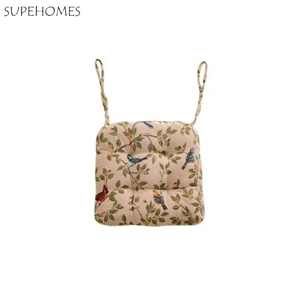 

Thickened Seat Cushion Polyester Non-slip Office Seat Cushion Square Shape American Style Tatami Cushion Yoga Practice