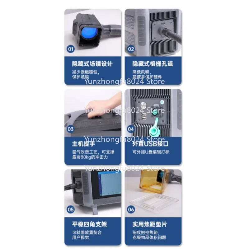 Good Price Factory Direct Sell Serial Number Handheld Laser Marking Machine for Serial Number QR Code Engraving