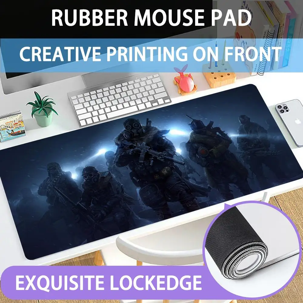 

Mouse Pad Large rubber mouse pad with lock edge computer gamer HD Breaking out of Wasteland printing desk pad keyboard pad