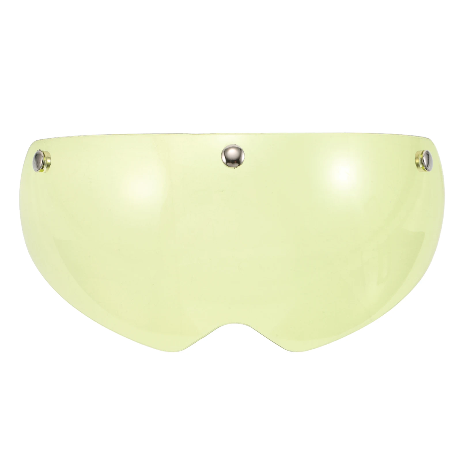 

Magnetic Goggle System Lightweight Removable Visor Light Yellow for Cycling Helmets Road Mountain Bike Professional