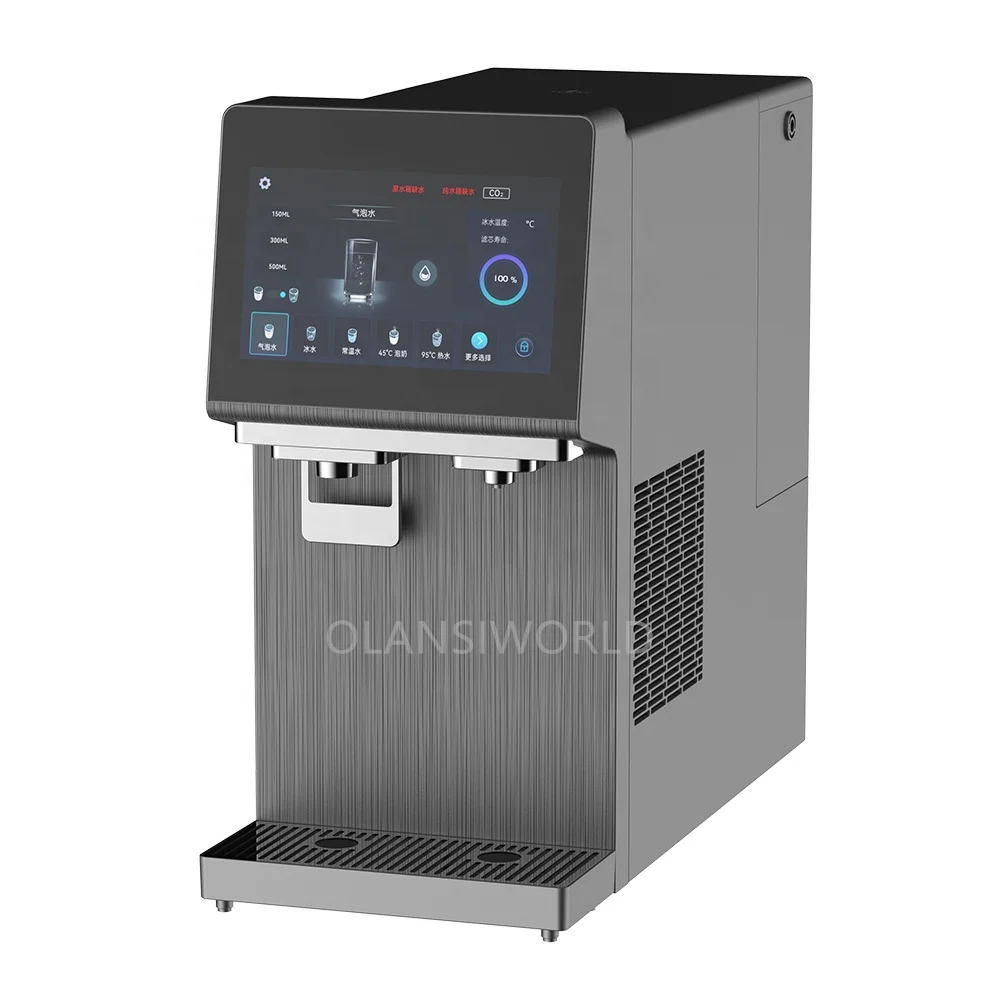 Smart Hot Cold Soda And Sparkling Water Makers, Electric Water Dispenser With Reverse Osmosis RO Filter