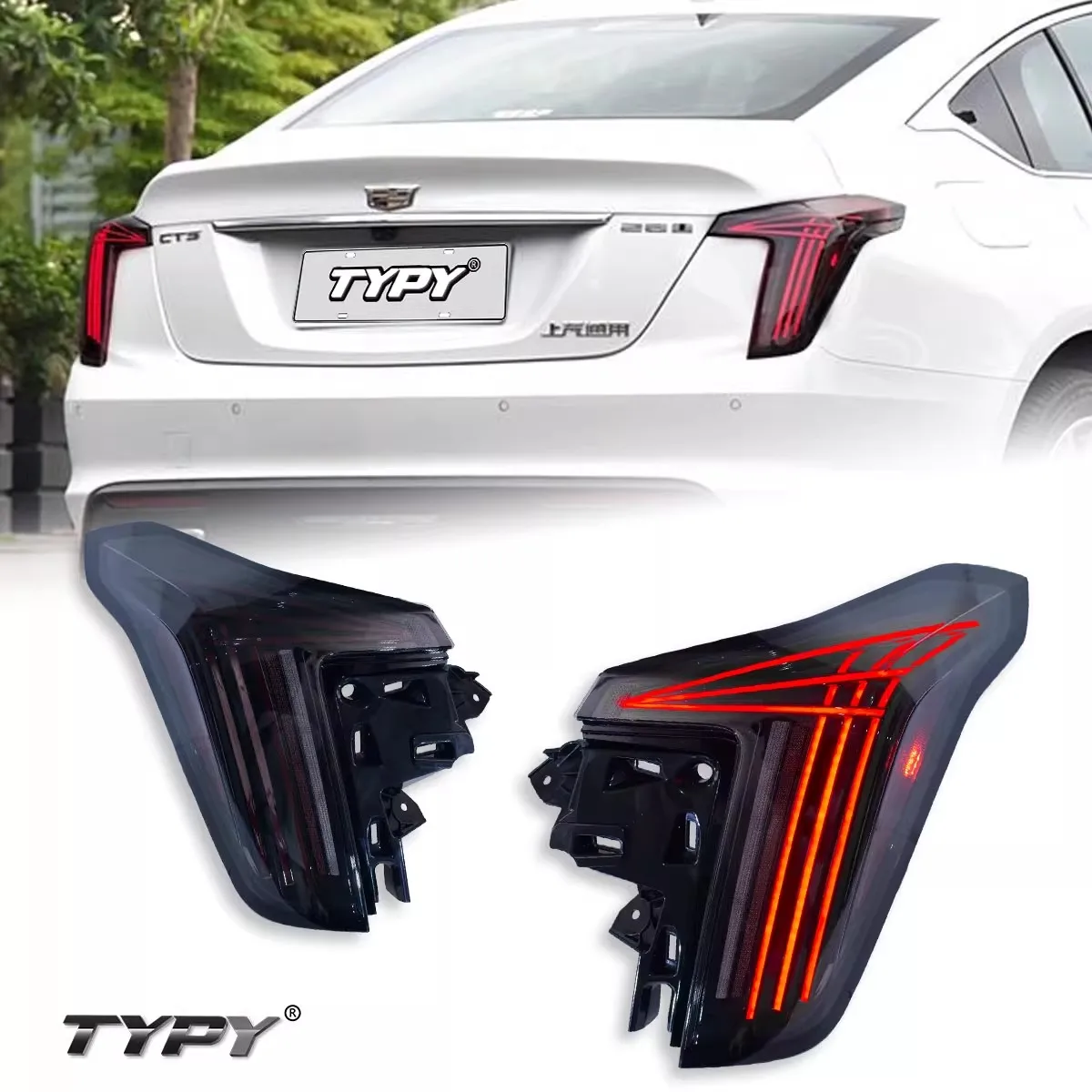 

Car Lights 2020-2025 For Cadillac CT5 Taillight LED Projetor Tail Lamp Daytime Running Light Automotive Accessories