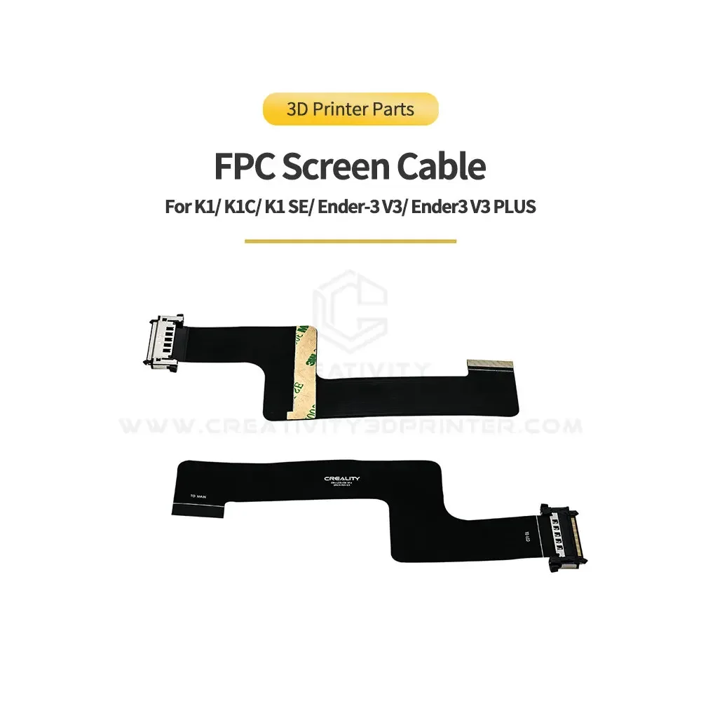 Upgrade For K1 Display Screen Connection Cable FPC with Interface for K1C/ K1 SE/ Ender 3 v3 plus 3d printer Replacement Parts
