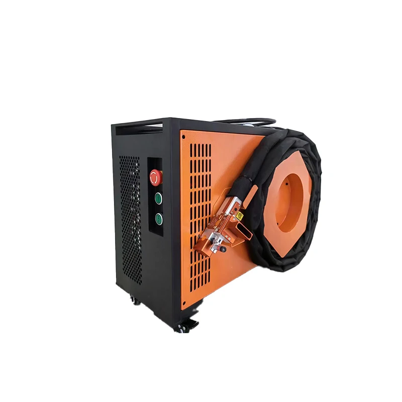 1200W Latest technology air-cooled laser rust removal for metal surface laser cleaner mini pulsed fiber laser cleaning machine