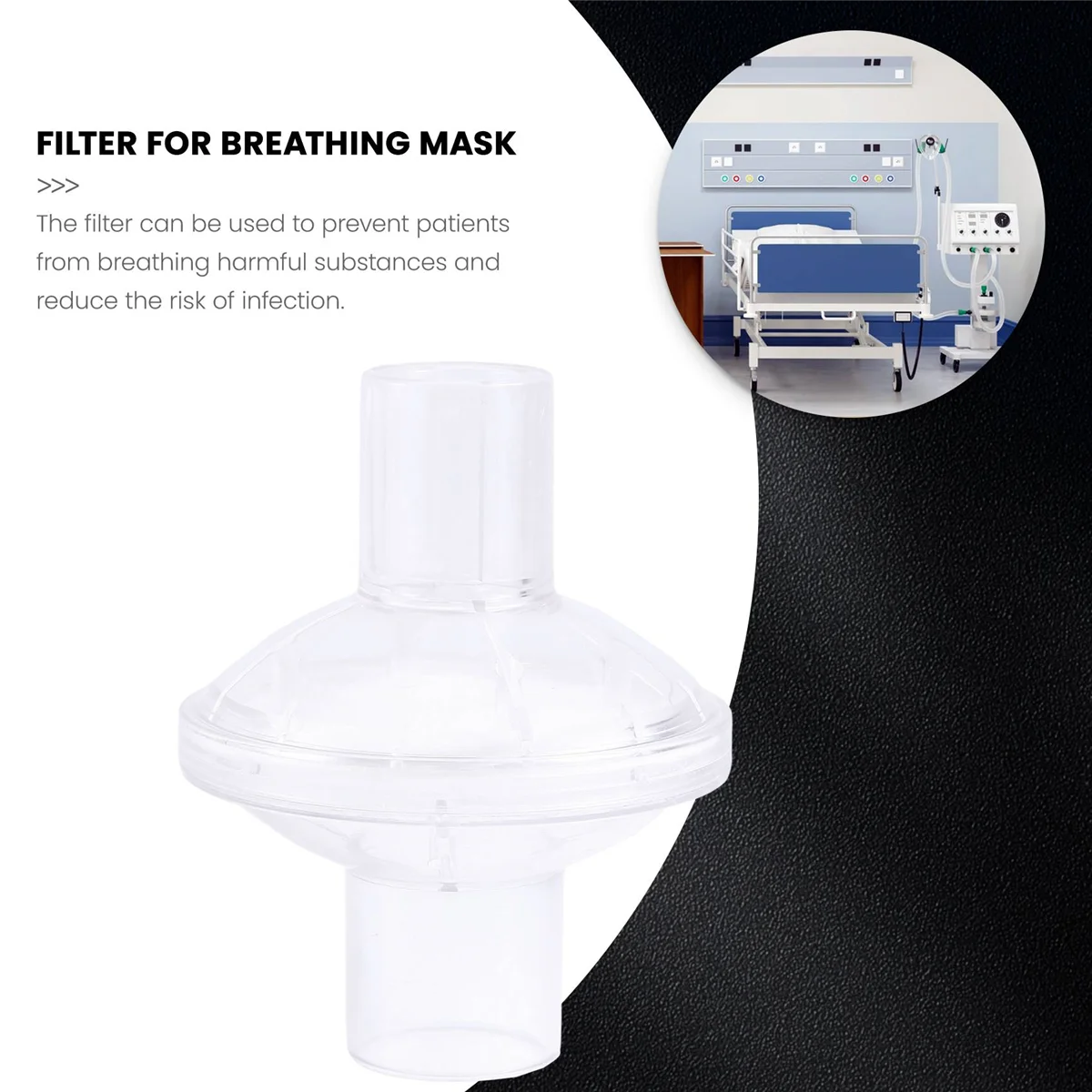 New Filter for Breathing Mask Sleep Apnea Snoring CPAP Bacterial Viral Tube Hose Machine Accessories