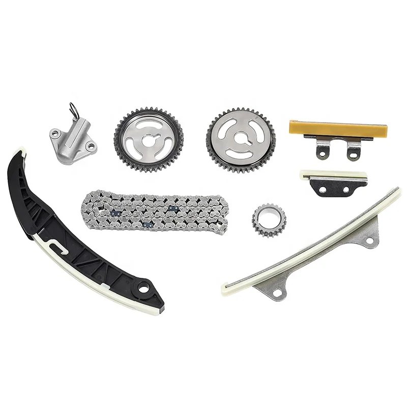 

Timing Chain Kit 9PCS Chain Tensioner Guide Rails Gears Sprocket For KIA G4LA 1.2 OEM 2432103000 2432103010 2442003000