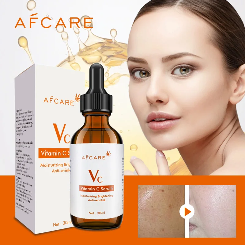 

Vitamin C Whitening Essence Brightening Skin Diminish Dark Spot Face Serum Improve Dullness Remove Melanin Nicotinamide Skincare