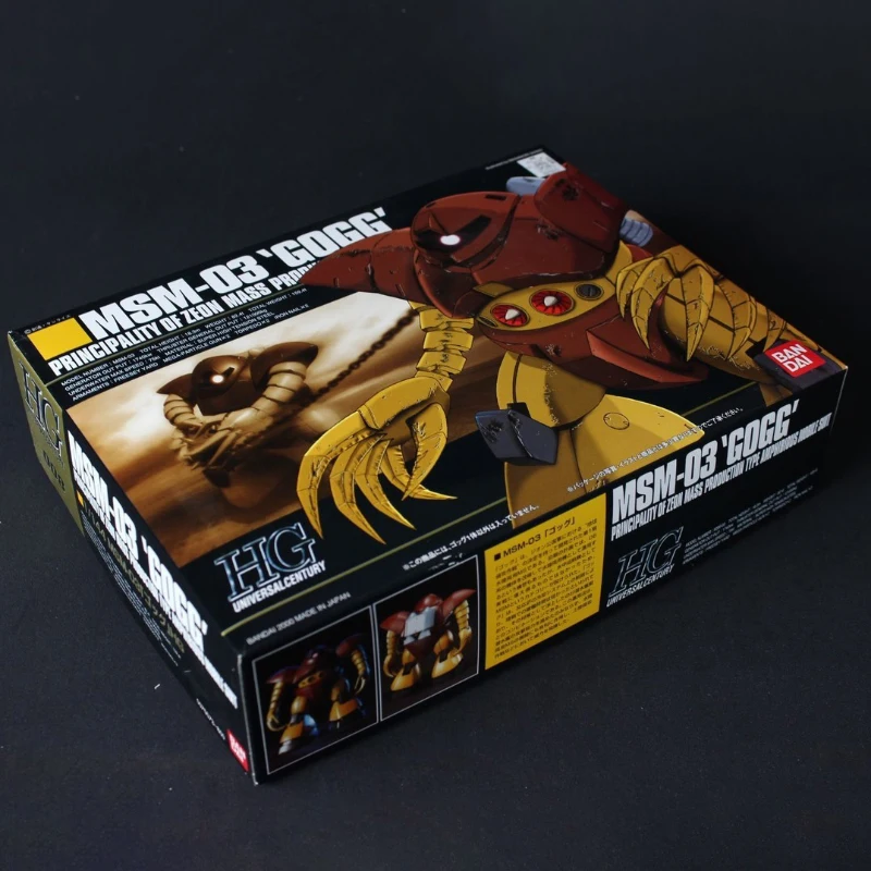 Gundam HGUC 1/144 MSM-03 Gogg – Mobile Suit Amphibie Zeon Avec Griffes Tranchantes Et Bras Articulés