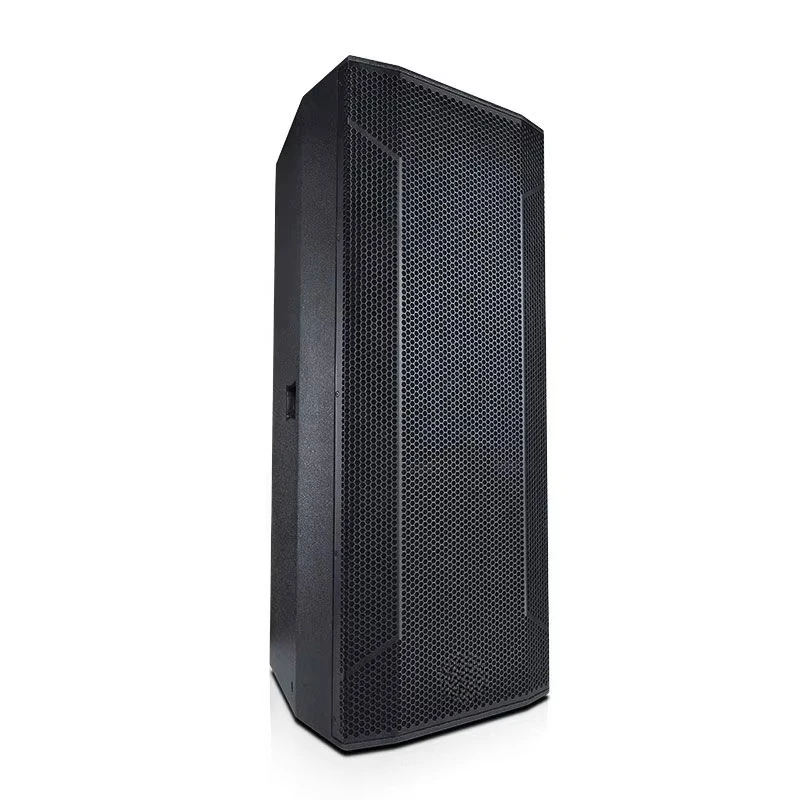 4000W Super Power Dual 15 Inch DJ Speaker Set 18mm Birch Plywood Stage Audio Amplifier Equipment