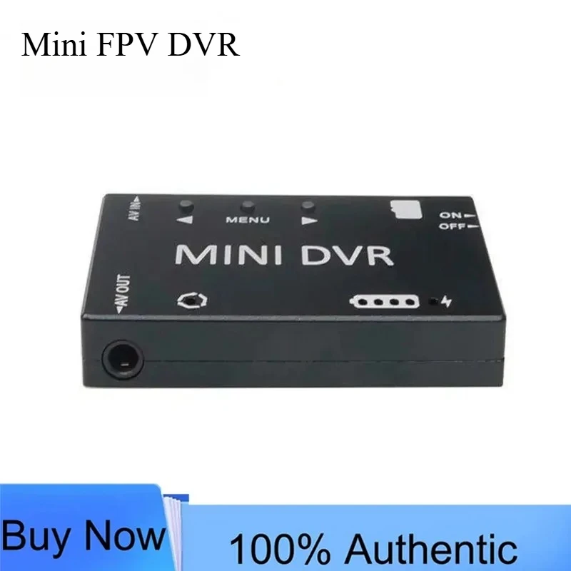 Mini FPV DVR Module NTSC/PAL Switchable Built-in Battery Video Audio Recorder for RC Models Racing FPV Drone