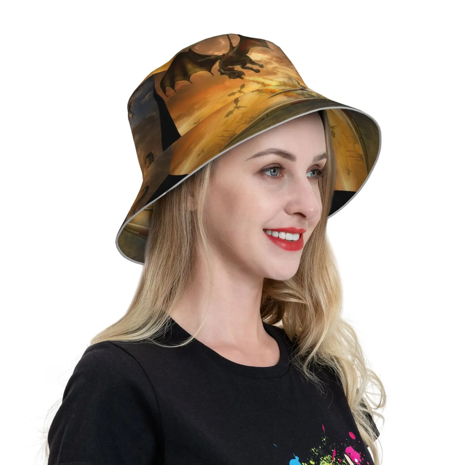 Battle Of Britain Air Combat Bucket Hat Outdoor Sports Breathable Present Fashion Cap Battle Of Britain Spitfire Hurricane